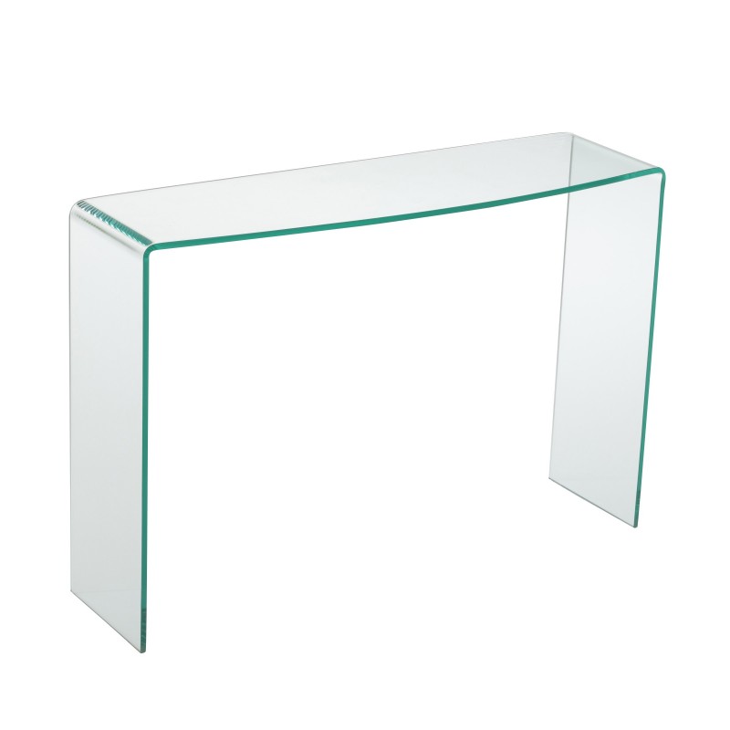 CONSOL CLEAR GLASS 110 - CONSOLES, DESKS